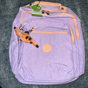 New Kipling Seoul Go Backpack 27 L -7 gal - KI5140 color is Endless Lilac